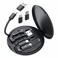 Fast Charging Multi-Functional Data Cable Set (Pack of 1)