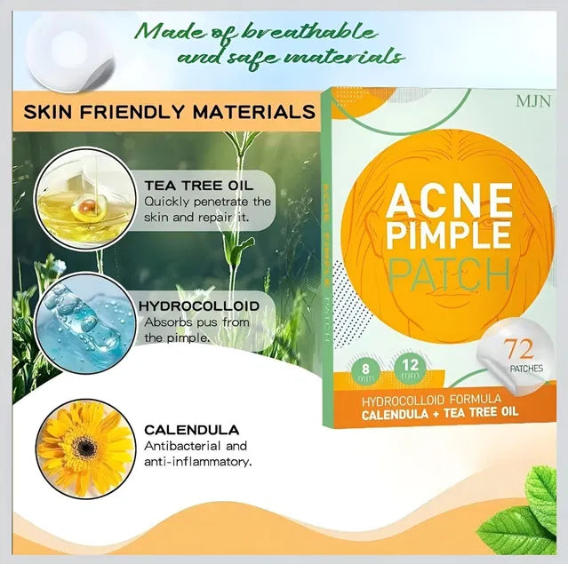 Acne Clearing Pimple Patches (Pack of 2) - 144 Patches